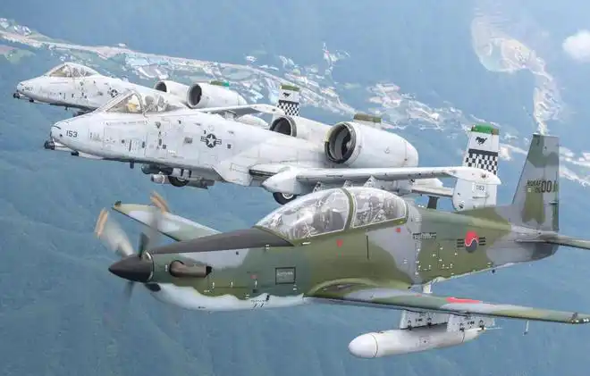 A-10 and KA-1 Woongbi Korea