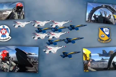 Thunderbirds vs. Blue Angels: The Ultimate Aerial Showdown thunderbirds vs blue angels