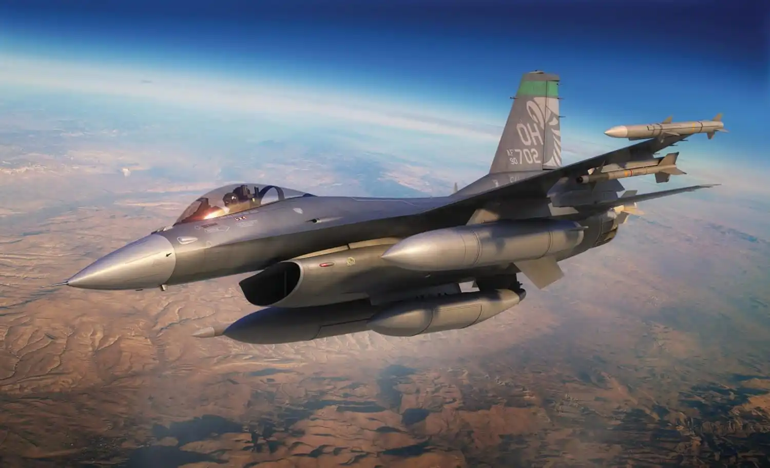 Kinetic Gold 1/48 F-16C review