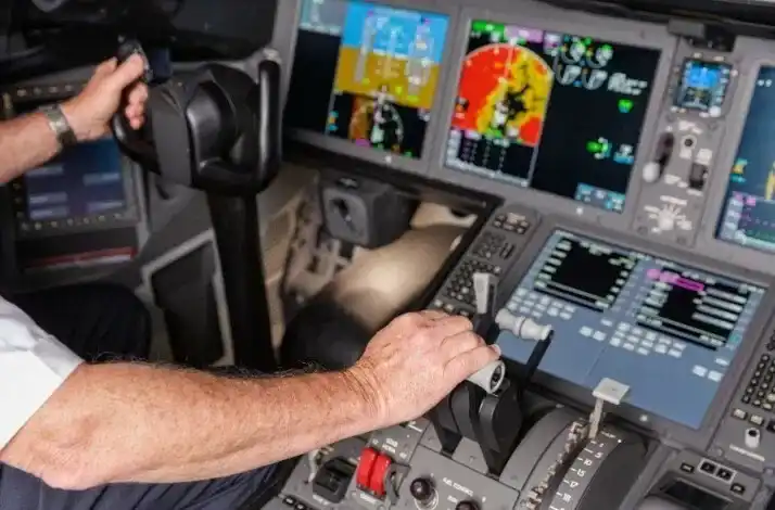 American Airlines Boeing 787 simulator