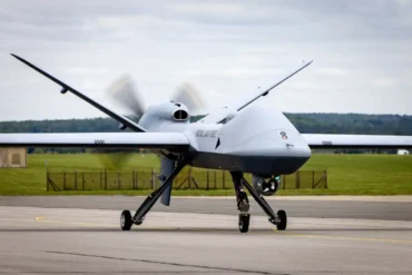 Protector RG Mk1 Makes Historic Flight Through UK Airspace to RAF Marham