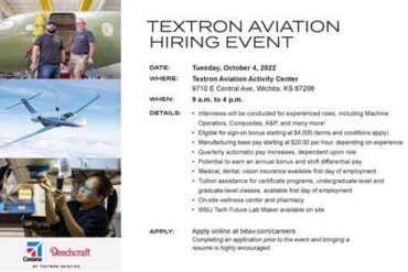 Elevate Your Career: Exploring Cessna Aircraft Company Jobs and Employment with Textron Aviation