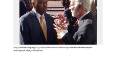 Phil Washington: A Career Navigating Transportation, Leadership, and Political Headwinds