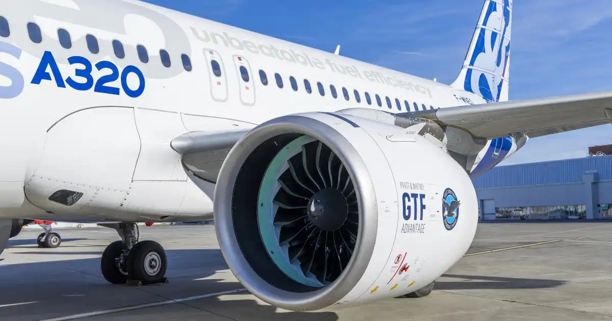 A320neo GTF engine