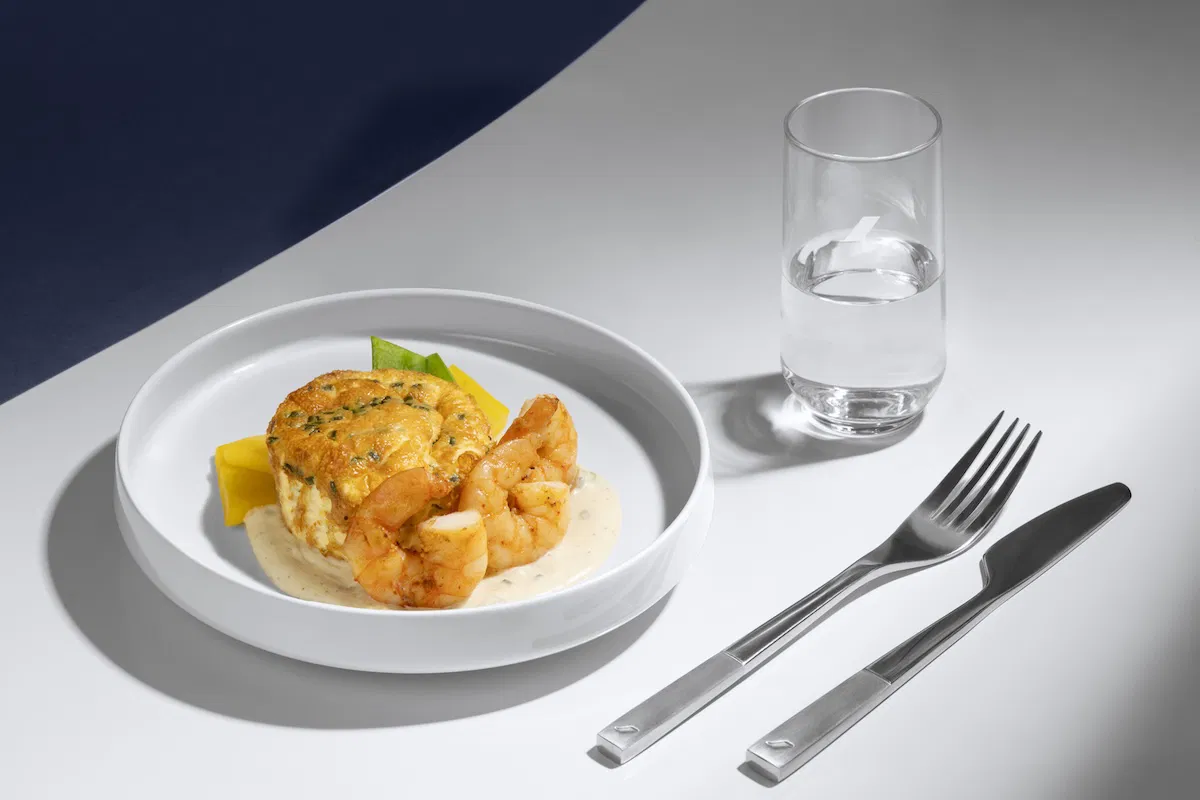 Air France’s pop-up restaurant food