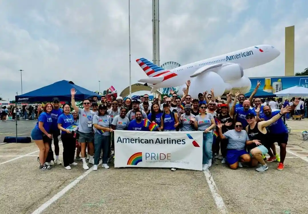 LGBTQ+ American Airlines employees featured in internal inclusion campaign