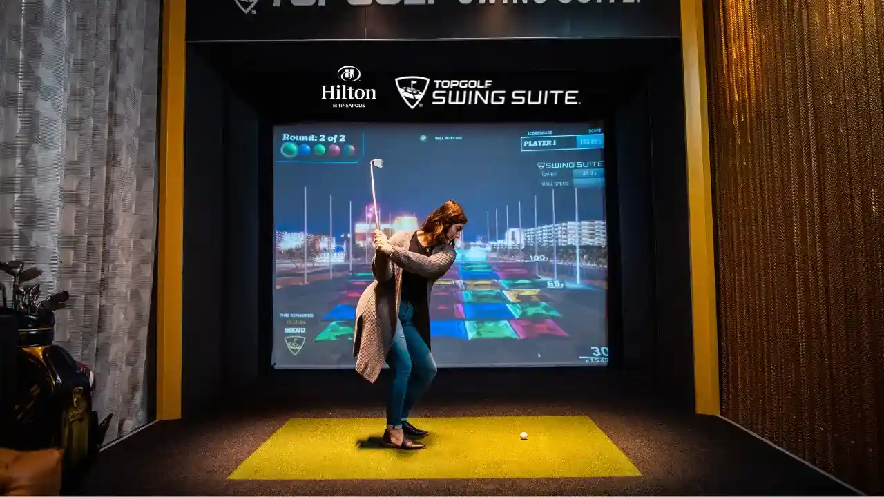 Topgolf Swing Suite at Hilton Minneapolis