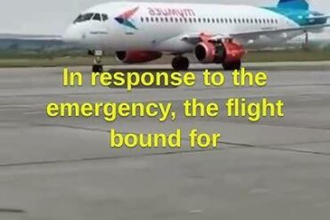 Emergency Return of Azimuth Airlines Sukhoi Superjet 100-95B: Engine Cowling Detachment Forces Flight A47053 to Abandon Batumi Journey