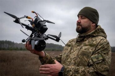 Fiber-Optic Drones Unleashed: Ukraine’s Forests Entangled in Unjammable Warfare Networks