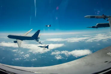 KC-46 Pegasus from Travis AFB Executes Long-Range Refueling Mission with Misawa F-16s in Indo-Pacific Training Exercise