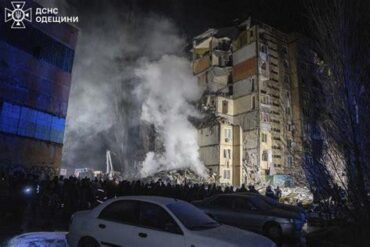 Russian Drone Strike Kills Two in Odesa as Ukraine Destroys Helicopters in Crimea