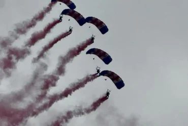 Thousands Flock to RAF Cosford Air Show for Dazzling Displays and Aerial Excellence