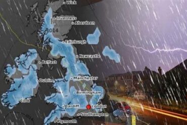 UK Braces for Torrential Rain and Severe Thunderstorms: Met Office Warns Public to Avoid Travel This Weekend