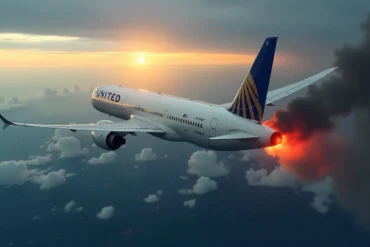 United Airlines Pilots Declare Mayday After Catastrophic Engine Failure
