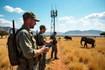 Pilanesberg Game Reserve Enhances Anti-Poaching Strategies with Advanced Smart Radio Network in South Africa