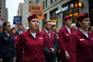 United Airlines Flight Attendants Overwhelmingly Reject Tentative Contract Deal Amid Profit Surge United Airlines Flight Attendants Overwhelmingly Reject Tentative Contract Deal Amid Profit Surge