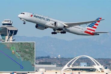 American Airlines Flight 780 Diverts to Rome After Inability to Land in Naples
