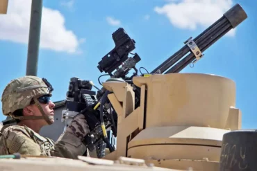 US Army Tests M134 Minigun on Abrams Tank as Part of Evolving Anti-Drone Tactics