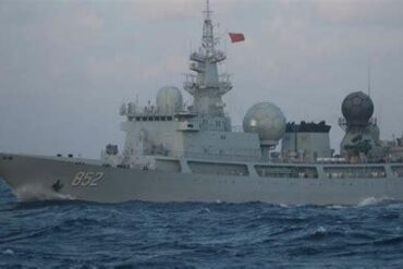 China Deploys Type 815G Spy Ship Tianwangxing Near Philippine Waters as U.S. F-35A Jets Arrive for Cope Thunder