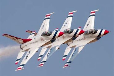 A Decommissioned F-16 Thunderbird Jet Finds New Mission at an Ohio High School
