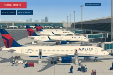 Delta Air Lines Launches Strategic Routes from LAX to Hong Kong and Chicago in 2026 Expansion Drive