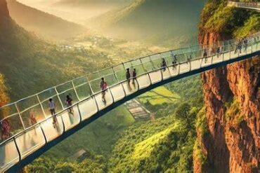 Experience the Thrill of Maharashtra’s First Glass Skywalk Over Napne Waterfall