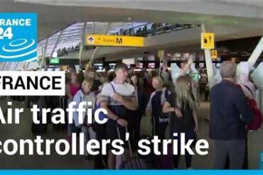French Air Traffic Controllers’ Strike Paralyzes Travel at Height of Summer Season