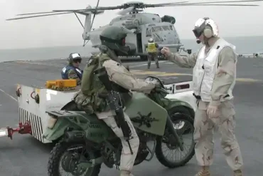 This Jet-Fueled Marine Motorcycle Was Built to Conquer the Battlefield