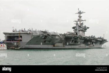 US Navy's Nuclear-Powered Aircraft Carrier George Washington Docks in Philippines Amid Rising China Tensions