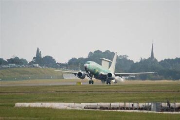 RAF Achieves Milestone as First E-7 Wedgetail Successfully Completes Test Flight