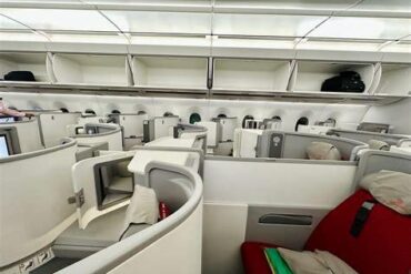 A review of Ethiopian Airlines business class on the A350 from London Heathrow to Addis Ababa