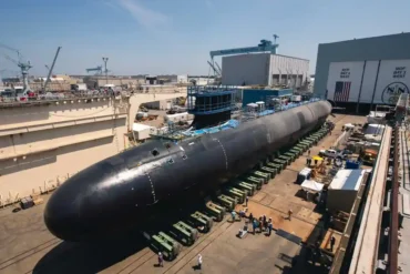 USS Arkansas Enhances US Navy's Stealth Capabilities as Latest Block IV Virginia-Class Submarine Launches
