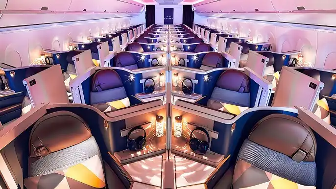 Etihad Airways A350-1000 Business Class from Tokyo to Abu Dhabi