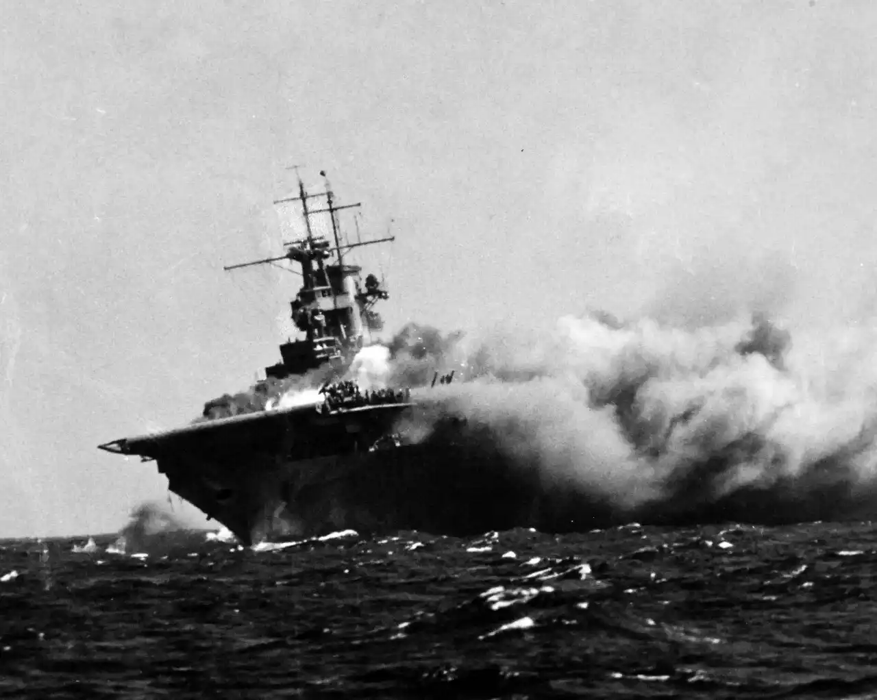 Loss of USS Wasp (CV-7)