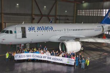 Air Astana Commits to Massive Airbus Fleet Expansion with MoU for 50 A320neo Aircraft