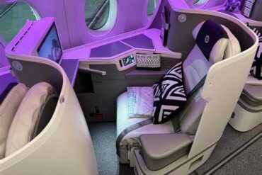 Fiji Airways Airbus A350 Business Class Review, Vancouver to Nadi