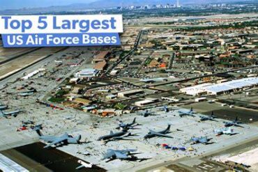 Global Power Projection: The 5 Largest US Air Force Bases Abroad by Area
