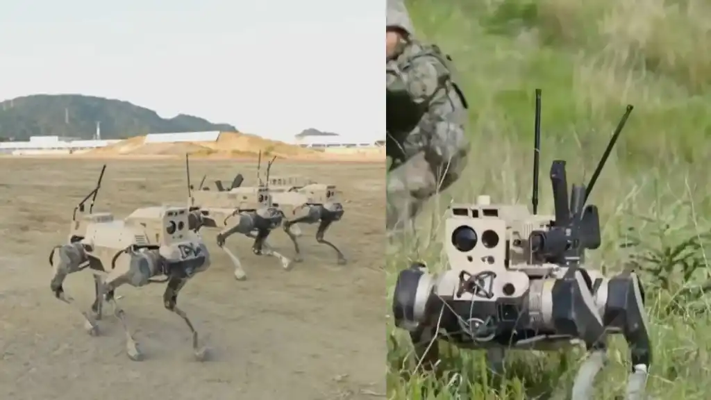 pla robot wolf quadruped assault robot