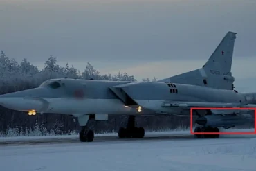 Russian Tu-22M3 Bombers Armed with Kh-32 Missiles Stage Baltic Sea Power Projection