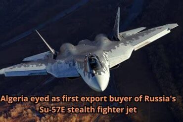 Russia’s Su-57E Stealth Fighters Enter Export Service as Algeria Quietly Becomes First Foreign Operator