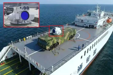China Converts Civilian Cargo Ship Into Laser Weapon Platform With LY-1 Directed-Energy System China Converts Civilian Cargo Ship Into Laser Weapon Platform With LY-1 Directed-Energy System