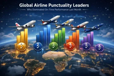 Global Airline Punctuality Leaders: Who Dominated On-Time Performance Last Month Global Airline Punctuality Leaders: Who Dominated On-Time Performance Last Month