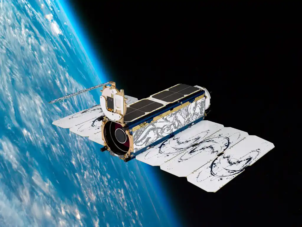 Planet Labs Dove CubeSats Earth imaging in low Earth orbit