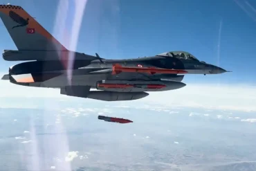 Türkiye Successfully Tests Aselsan Tolun Bunker Buster Munition from F-16 Fighter Jet