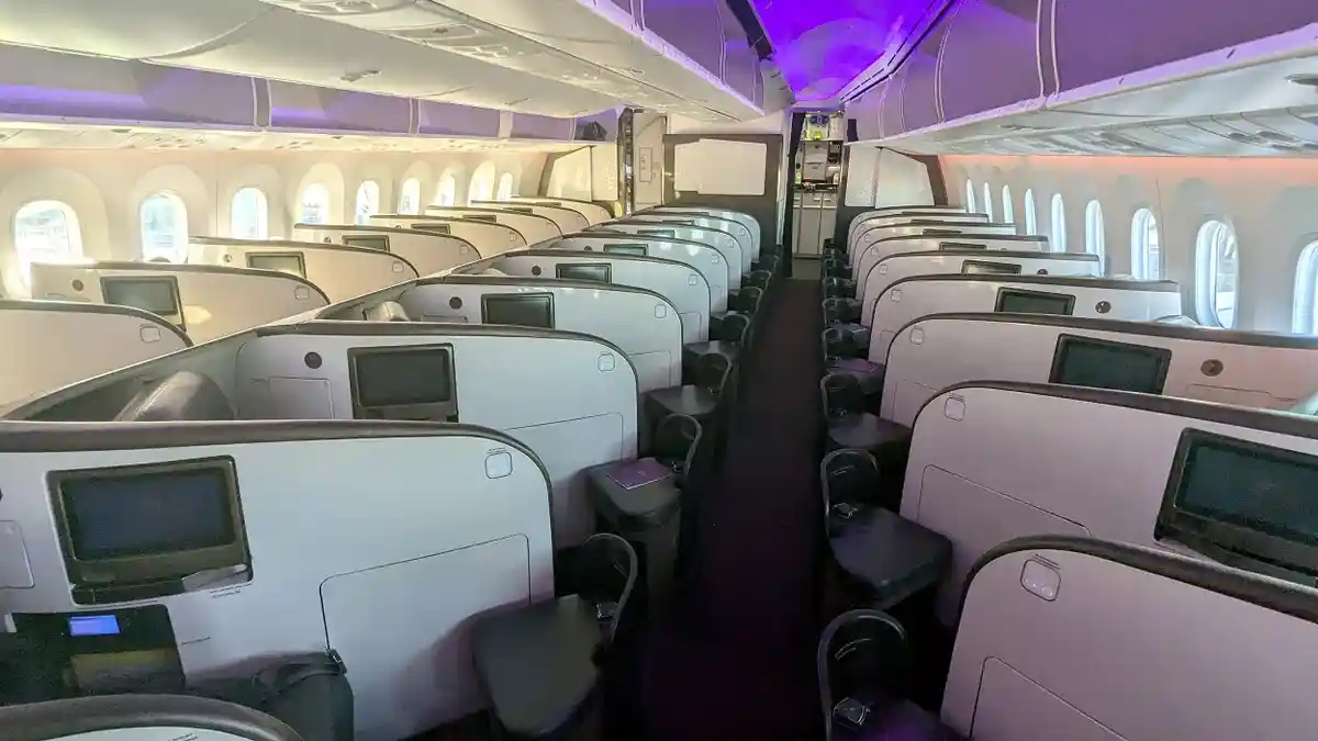 Virgin Atlantic Boeing 787-9 Upper Class LHR to BLR