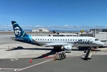 Alaska Airlines Begins Starlink Wi-Fi Rollout with Four Embraer E175 Jets