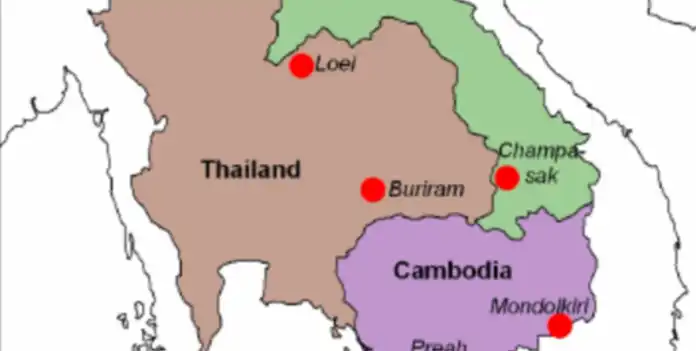 cambodia thailand border tension escalation drone warfare
