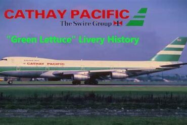 Cathay Pacific Unveils Retro 'Lettuce Leaf Sandwich' Livery on A350 to Celebrate 80th Anniversary