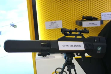 Pakistan Unveils Combat-Tested Safrah Drone Jamming Gun With 1.5 km Disruption Range at EDEX 2025