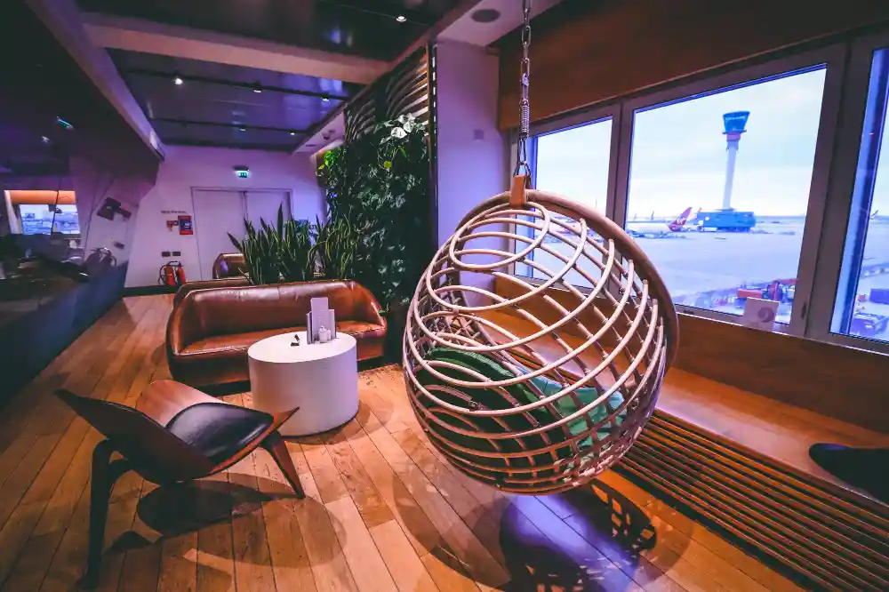 virgin atlantic clubhouse heathrow upper class wing terrace